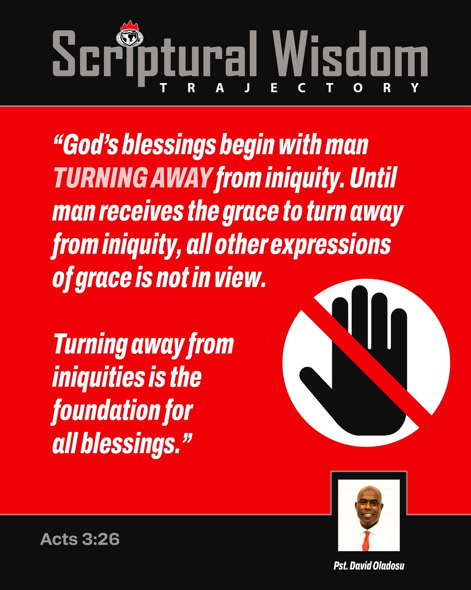 Day 140 - Acts 3:26