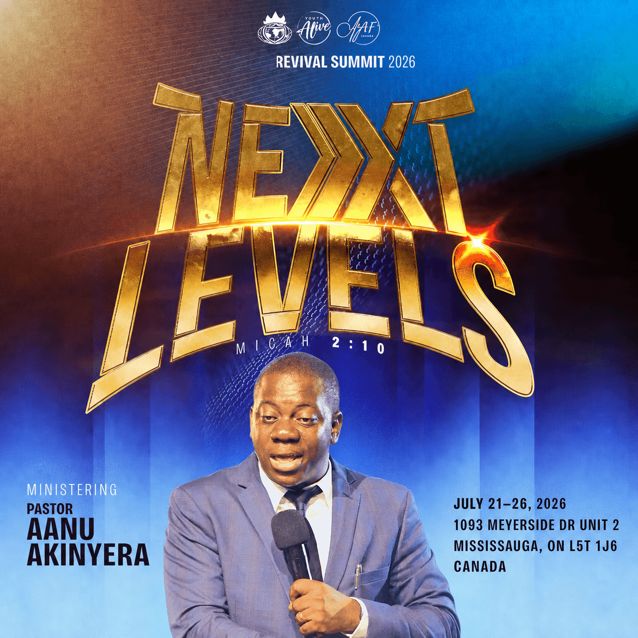 Pastor Aanuoluwapo Akinyera