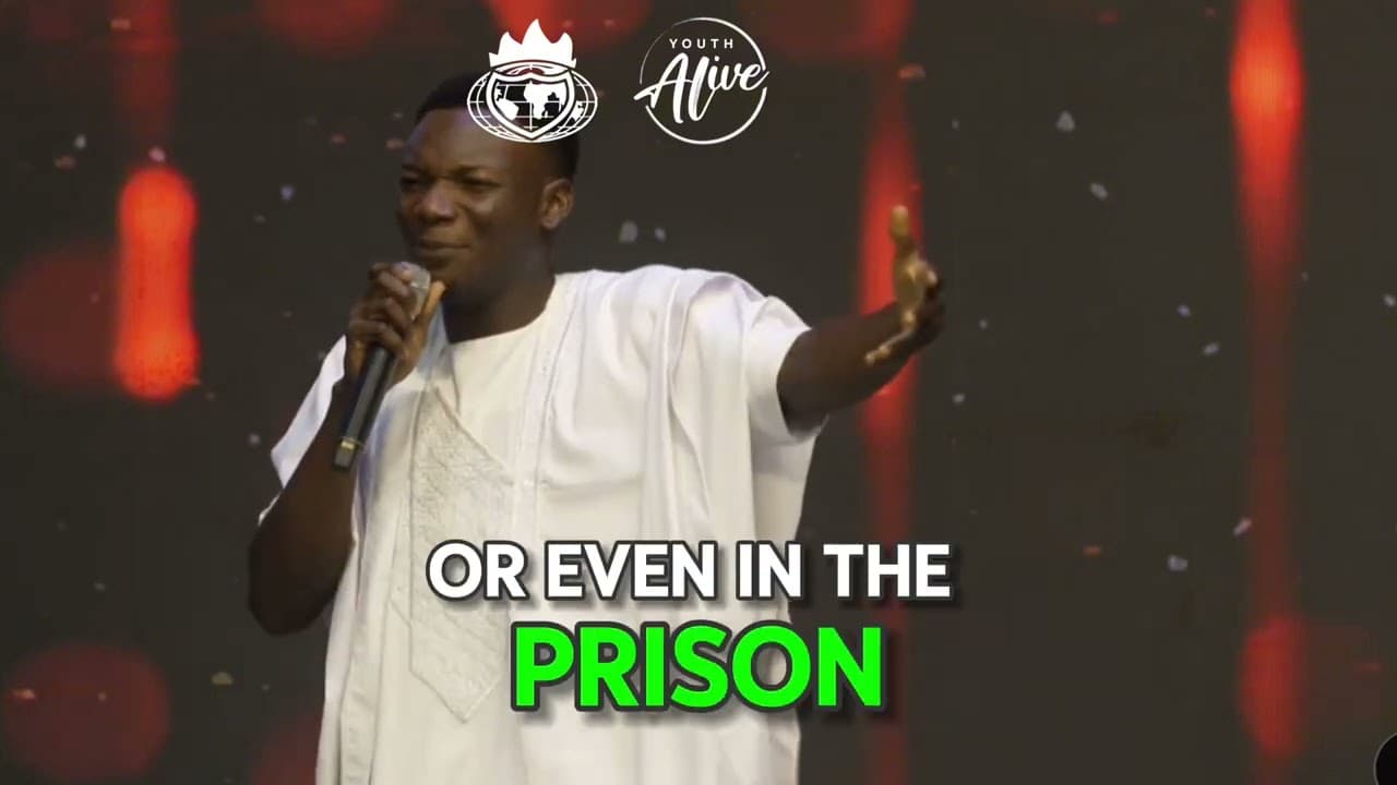 SEE THE GUY THAT WOWED BISHOP DAVID OYEDEPO AND THE ENTIRE CONGREGATION WITH HIS MINISTRATION TODAY