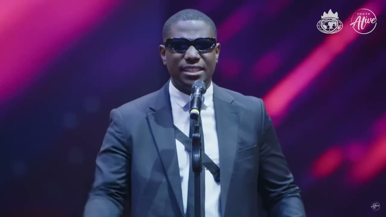 TISHE AT AYAC2024 #spokenword #davidoyedepo #shorts #salvation #yaf #youthalivefelliwship